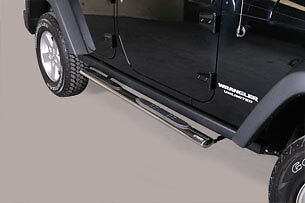 Grand Pedana Ovale Inox WRANGLER 5 porte 2011->