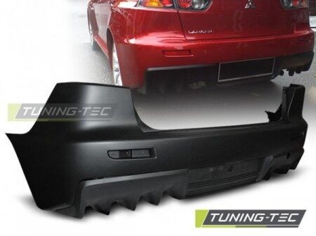 Paraurti posteriore sportivo Tuning LANCER X 09-15 LOOK EVOLUTION STY