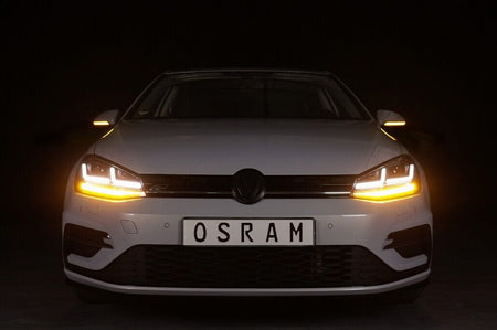 Coppia Fari Fanali anteriori Tuning Osram LEDriving Golf 7.5 2017-2020 dinamici