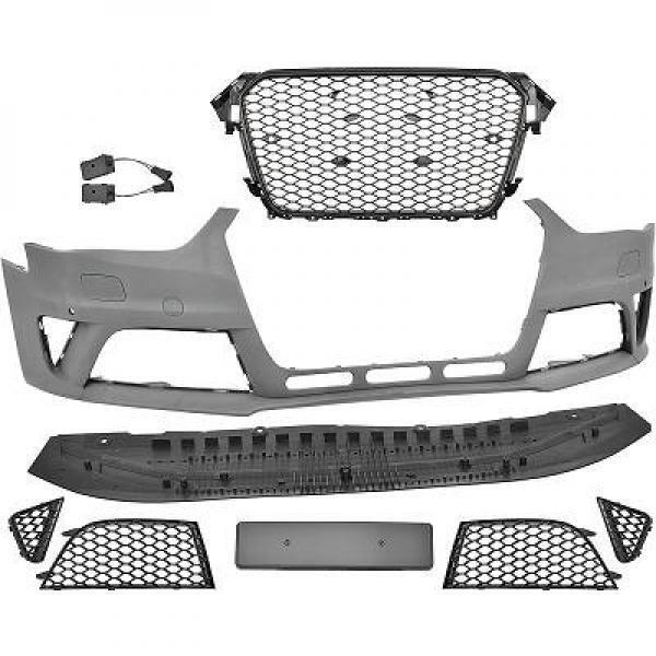 PARAURTI SPORTIVO ANTERIORE. A4, 11-15 LOOK RACING,