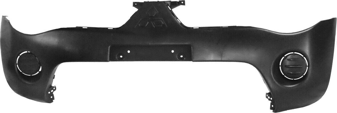 Paraurti anteriore L200 05-10 nero no fori passaruota 6400A746ZZT