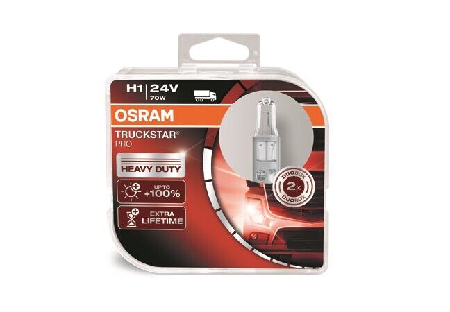 OSRAM TRUCKSTAR PRO NextGen +120% P14,5s 24V 70W H1 HCB