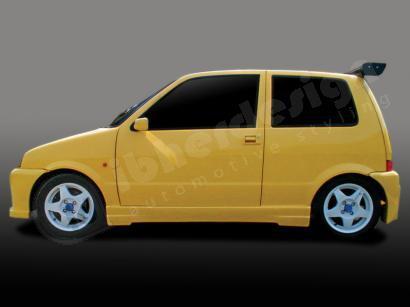 Coppia minigonne SAVAGE CINQUECENTO 93->98 Tuning NUOVE