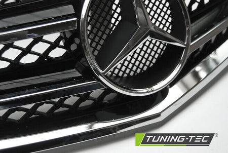 GRIGLIA calandra anteriore W212 2009-2013 AMG STYLE NERO CROMATO FREGI