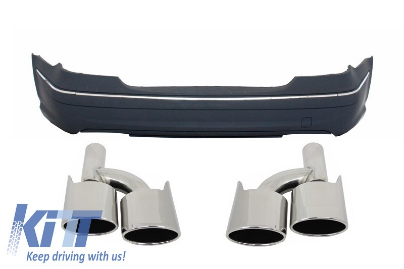 Paraurti posteriore Classe E W211 (02-09) AMG Design + punte di scappa