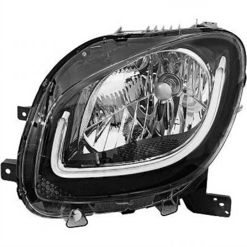 FARO ANTERIORE SINISTRO COMPATIBILE CON SMART FORTWO DA 2014 VALEO H4+LED