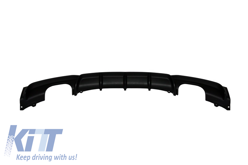 Paraurti posteriore Spoiler Valance diffusore singola / doppia uscita Serie