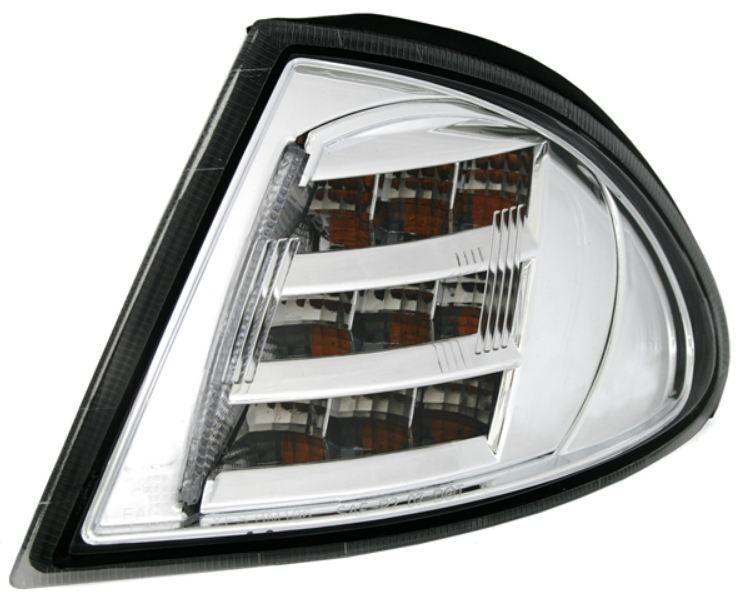 Coppia frecce anteriori TUNING Serie 3 E46 98 - 01 limo + touring cromo led