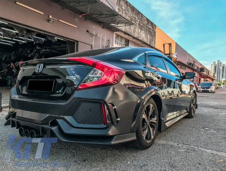 Body Kit Estetico Completo Civic MK10 (FC/FK) (2016-Up) Sedan Stile Type R