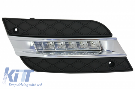 Coppia Set Kit Griglie Fendinebbia DRL TUNING ML W164 2009-2012