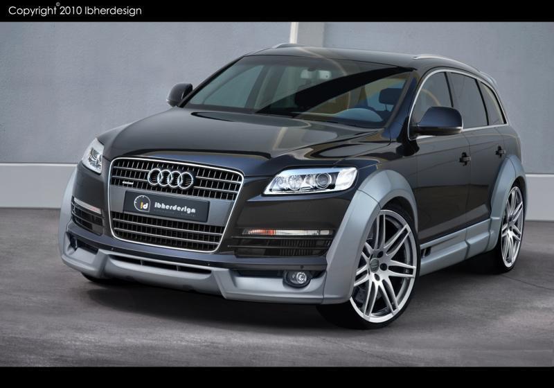 Kit parafanghi allargati anteriori Q7 (4 pezzi) Tu