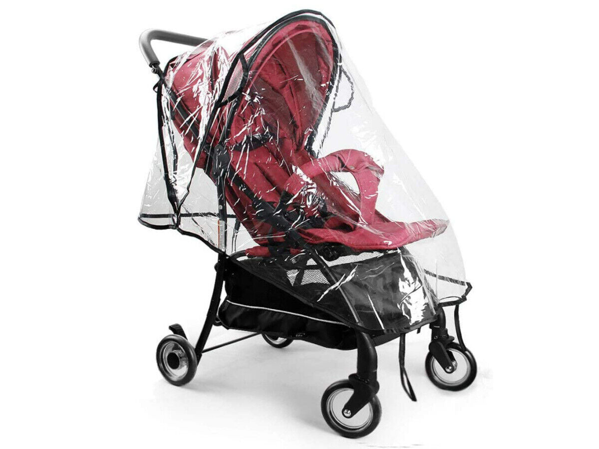Parapioggia Paravento Zanzariera Universale Per Passeggino 140X150cm <ul>