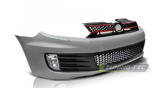 Paraurti Anteriore Tuning GOLF 6 GTI STYLE 2008-2012 ABS da verniciare
