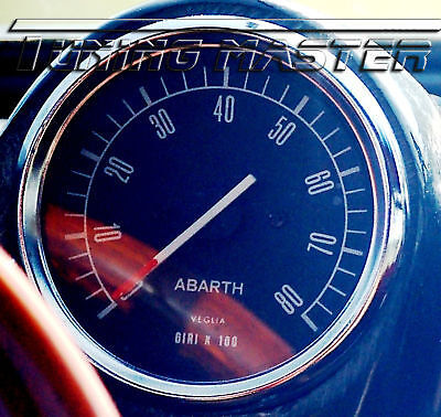 500 ABARTH GIANNINI STRUMENTO CONTAGIRI REPLICA