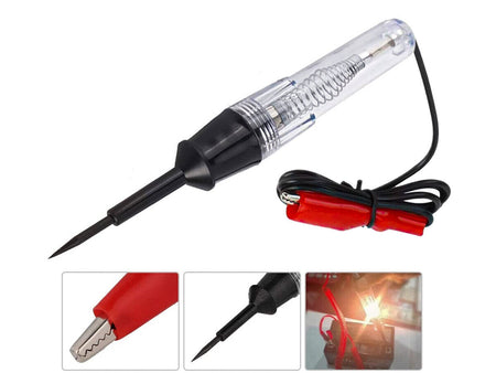 Penna Tester di Tensione 6V 12V 24V per Controllare Circuiti Fusibili Auto Moto