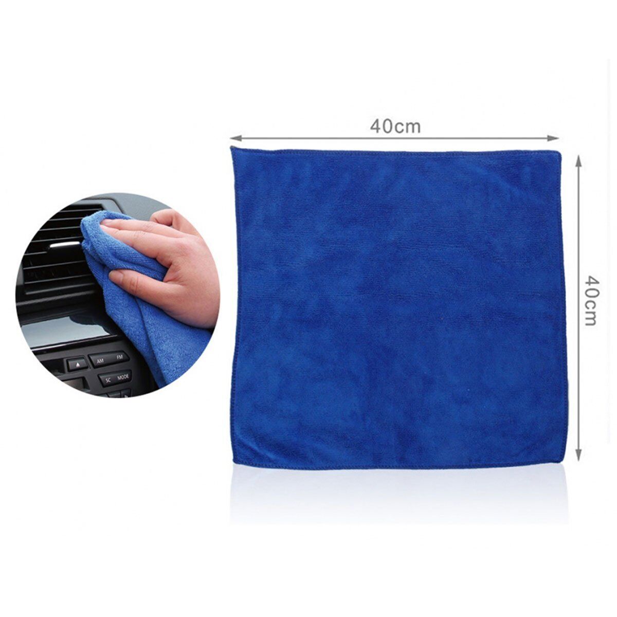 Panno Microfibra Auto 40X40cm <ul><li>Scopri il potere rivoluzionario del
