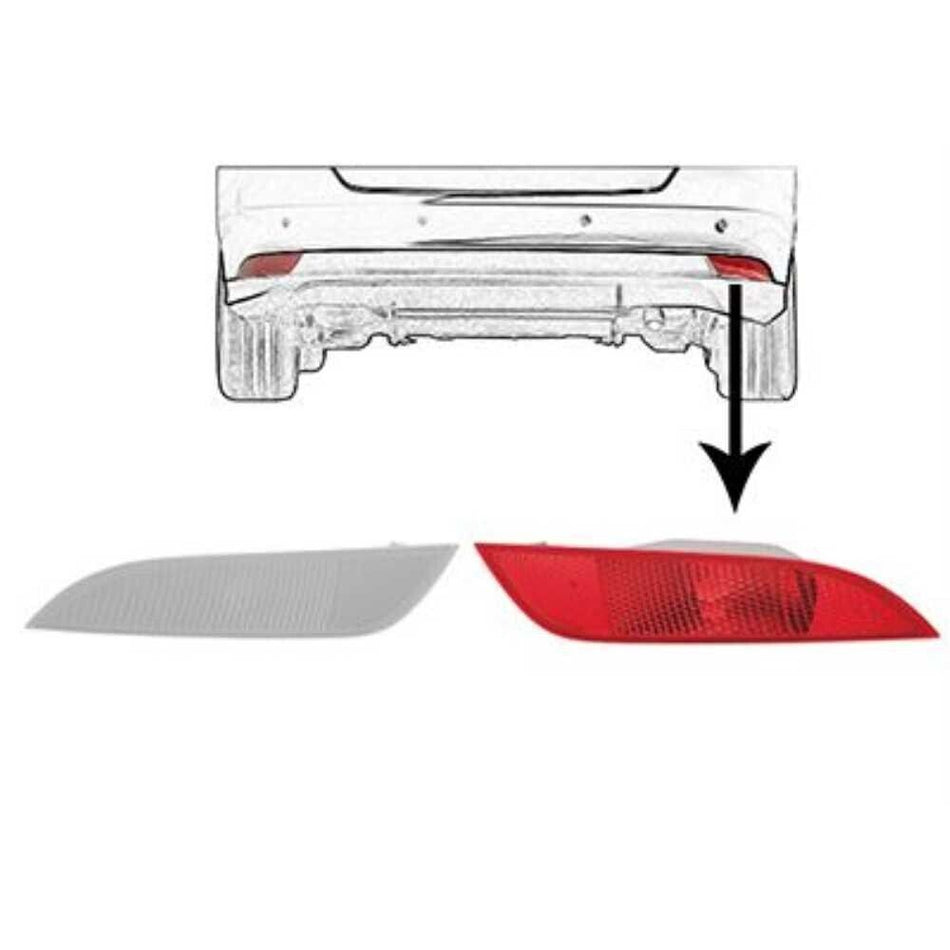 Catarifrangente riflettore destro FOCUS 15-18 berlina 3/5 porte