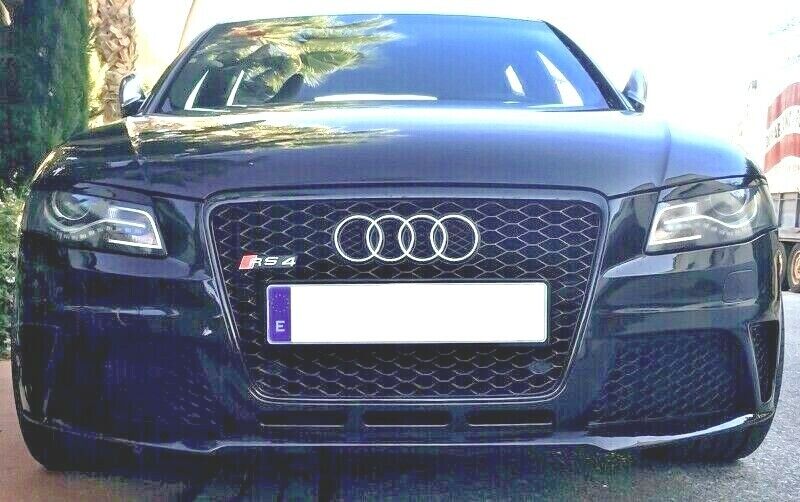Paraurti Anteriore Tuning A4 B8 Pre-Facelift 2008 > 2011 Stile RS4 design