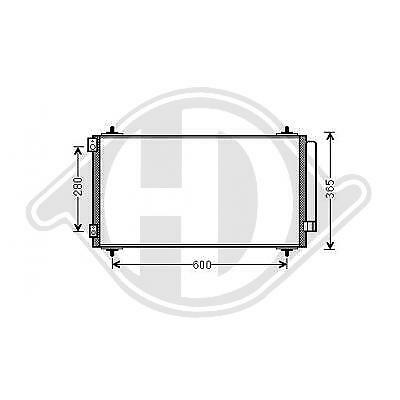 Condensatore clima C8 03/2006 807 2.0HDI