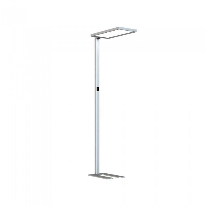 Piantana Lampada Led Da Terra Moderna Bianco Con Touch Dimmerabile 80W Alta 195