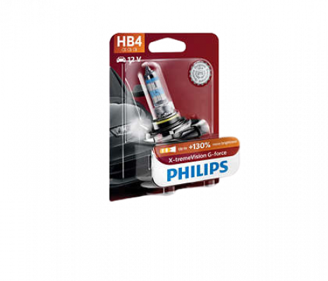 Phlips HB4 X-tremeVision G-force 12V51W P22d B1 &