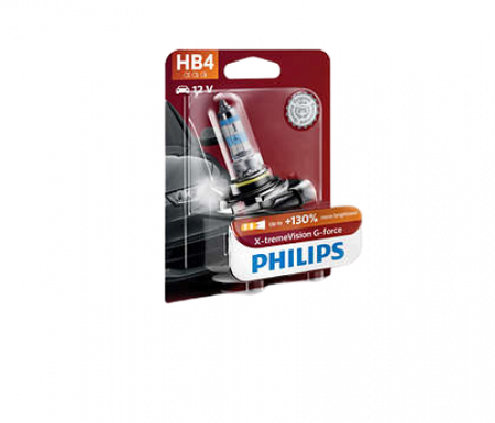 Phlips HB4 X-tremeVision G-force 12V51W P22d B1 &