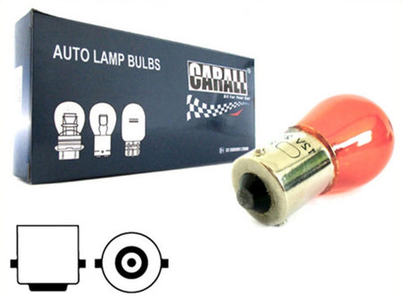 LOTTO 10 Pezzi Lampada Lampadina Luce S25 BA15S PY21W 12V 21W Arancio RICAMBIO