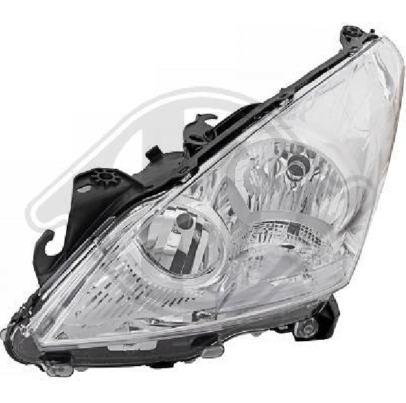 Faro fanale anteriore sinistro 3008 e 5008 09-13 alogeno H7+H7 con luce diurna