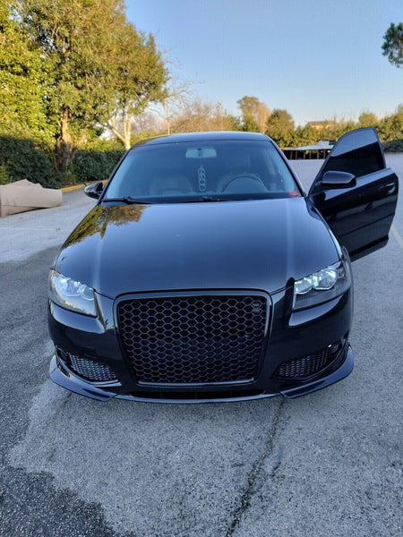 Paraurti Anteriore Sportivo A3 05-08 Griglia nera no sensori + fendinebbia