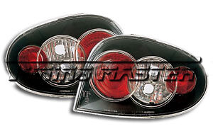 Coppia Fari fanali tuning posteriori Megane Coach 99->02 Neri