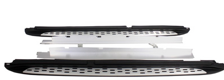 COPPIA SET KIT PEDANE GRADINI SCALINI PREDELLINI LATERALI GLA X165 2014-2016