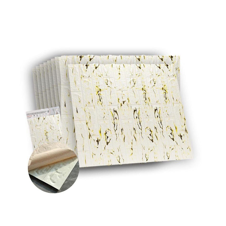 10 PZ Carta da Parati 3D Effetto Astratto Pannelli Autoadesivi Per Pareti Muri
