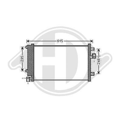 Condensatore clima MULTIPLA 1.9 JTD 2002-2010