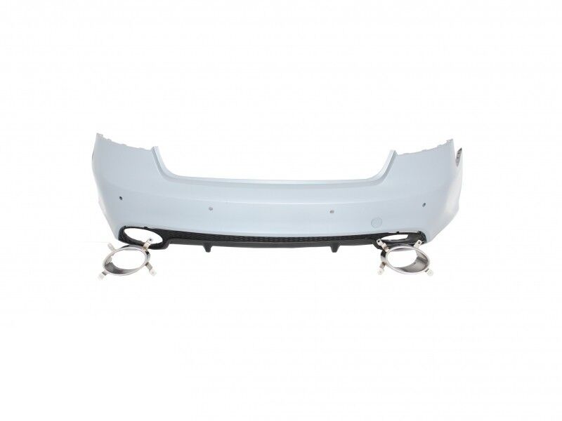 Paraurti posteriore tuning A5 S5 8T 2007-15 Coupè Cabrio RS5 style scarichi