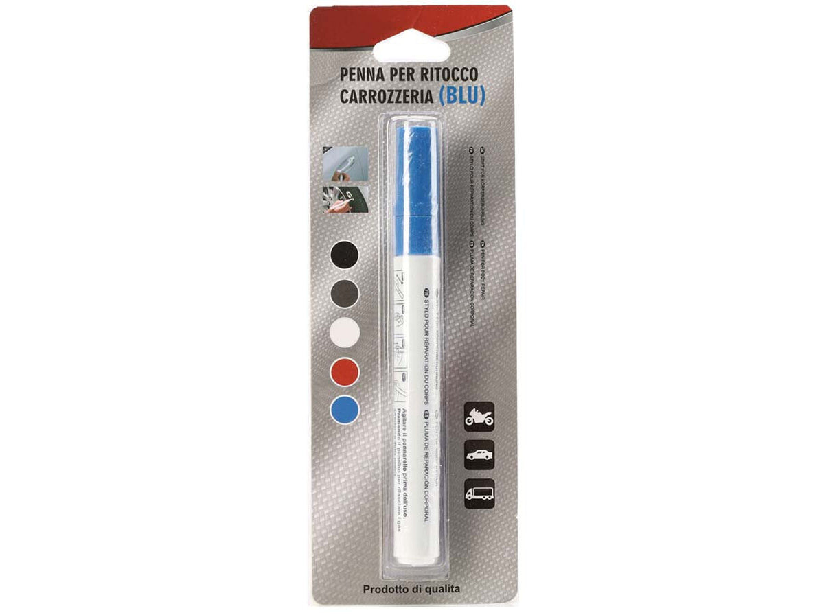Penna Ritocco Carrozzeria Blu Cancella Graffi Leggeri <ul> <li>Penna