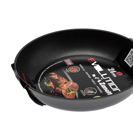 Padella Induzione con Fondo Antiaderente Diametro 26cm Spessore 4mm