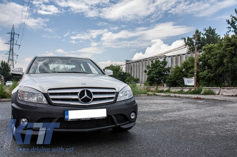 Paraurti anteriore Classe C W204 (2007-2012) C63 AMG Design Con PDC