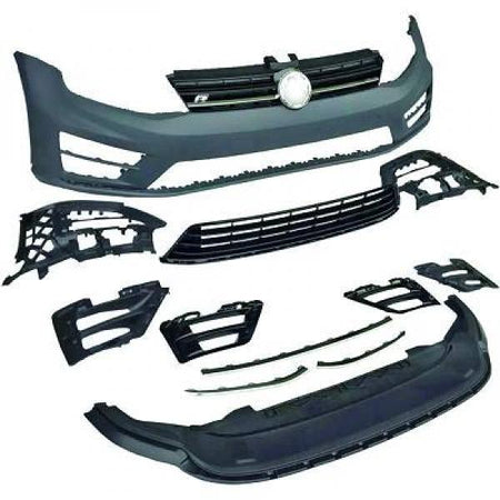 Paraurti Anteriore Tuning GOLF 7 VII 2012>2017 BERLINA verniciabile R20 LOOK SRA