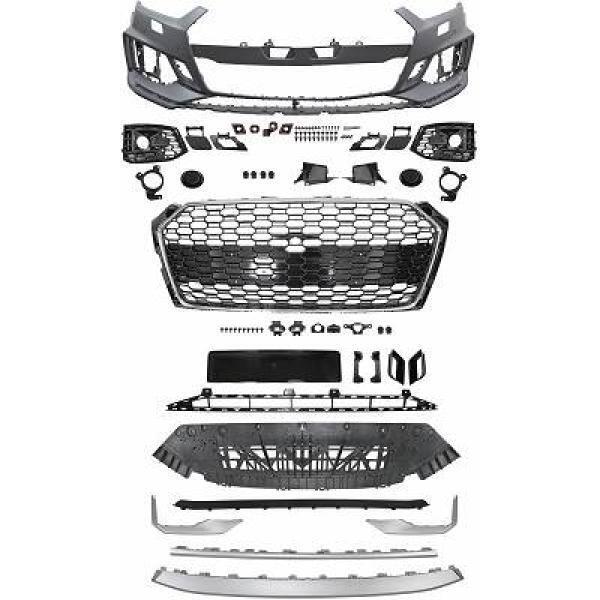 PARAURTI SPORTIVO ANTERIORE. A5, 16-19 LOOK RACING,