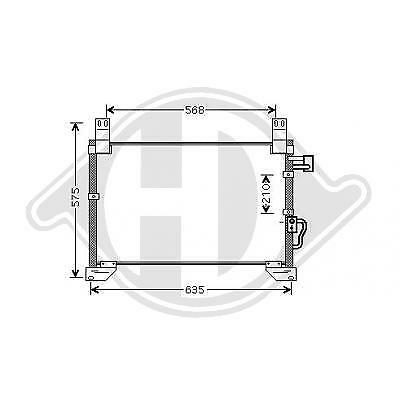 Condensatore clima REXTON RJ 290 0