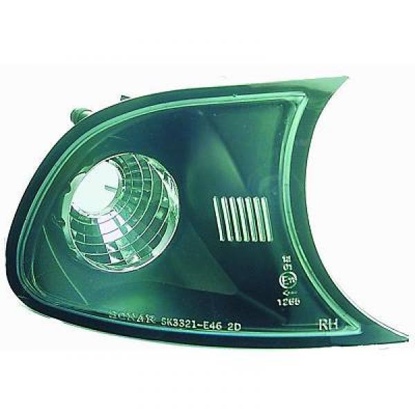 Coppia frecce anteriori TUNING Serie 3 E46 01-03 coupe' e cabrio trasparente