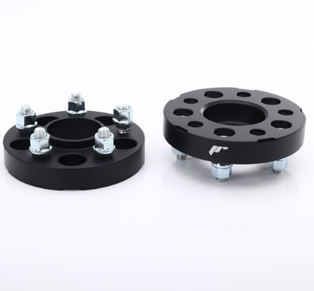 JRWA3 Coppia Set 2x Adattatatori Distanziali 20mm 5x120 72.6 Nero M14 x 1,5