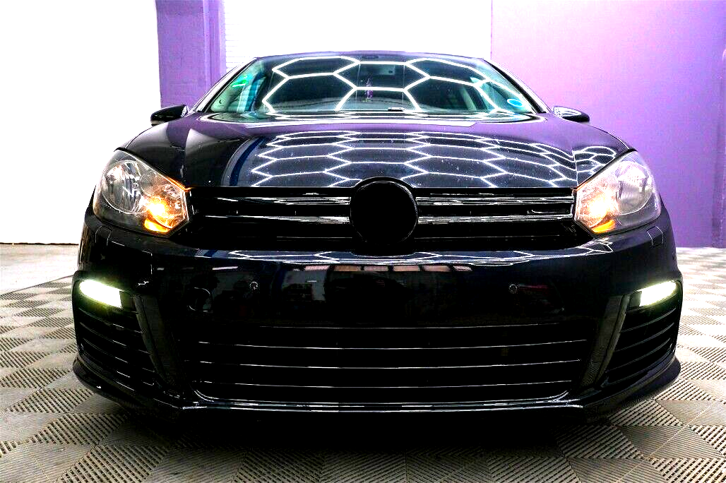 Paraurti Anteriore TUNING GOLF VI 6 2008-2013 Stile R20 ABS Con fori  PDC