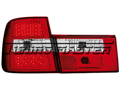 Fari posteriori a LED Serie 5 E34 85->95 Rossi