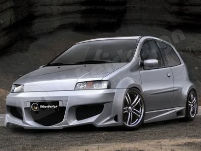 Paraurti anteriore PUNTO Mk2 1999->2003 Tuning