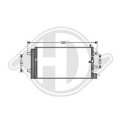 Condensatore clima Q5 06/2011 2.0 TFSI Hybrid