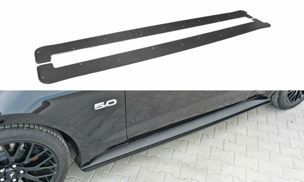 MUSTANG MK6 GT 2014-> Diffusori Lama Splitter sotto minigonna Tuning