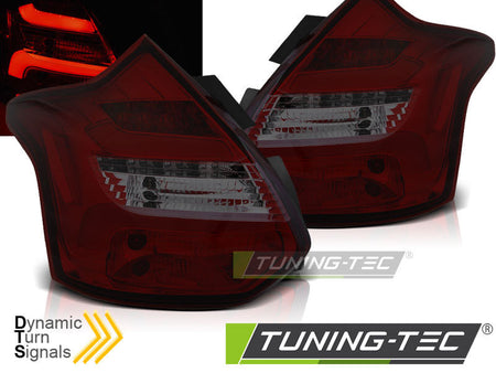 Coppia Faro Fanale Tuning Posteriori FOCUS 3 11- 10.14 Berlina Rossi fu LED