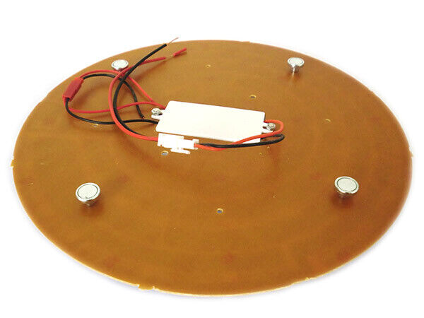 Piastra Led Plates 19W Luci Caldo 220V 250mm Modifica Plafoniere Corridoi Piane