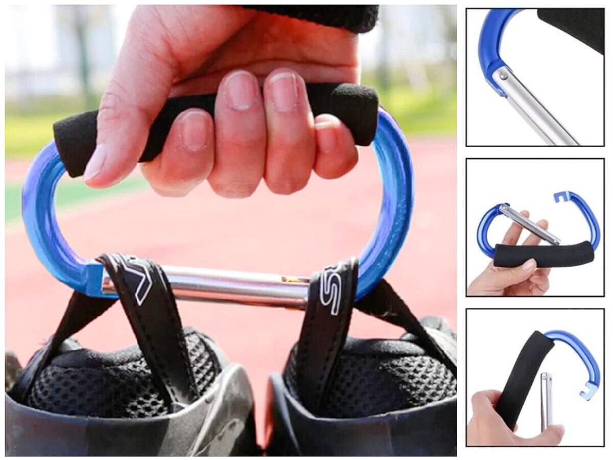 Moschettone Grande 14cm Per Spesa Moschetto a Gancio Multiuso Con Imbottitura